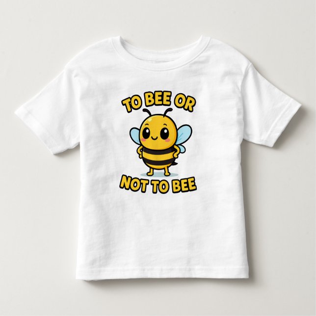 To bee or not to bee t shirt (Framsida)
