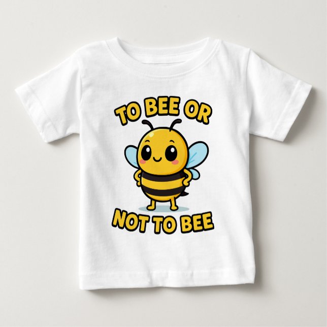 To bee or not to bee t shirt (Framsida)