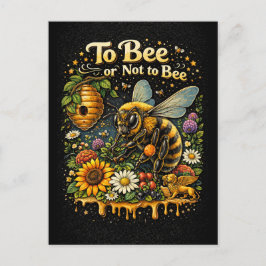 To Bee or Not to Bee Vykort