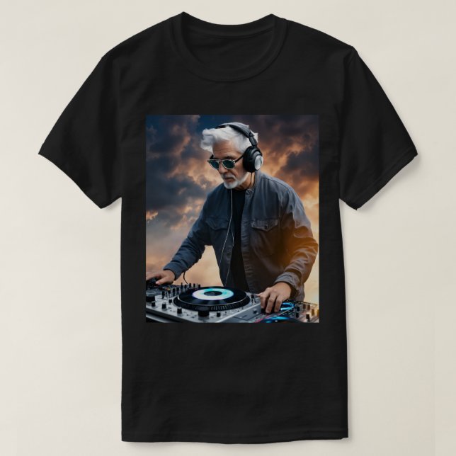 To create a DJ T-shirt with a print title, here ar (Design framsida)