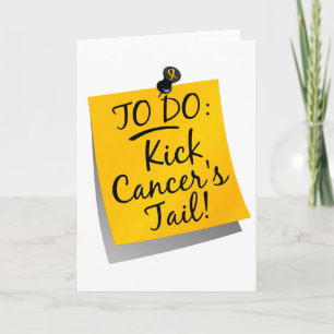 To Do - Kick Cancer's Tail Childhood Kort