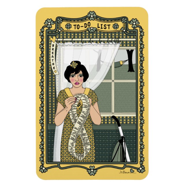 To-Do List_C_4x6-kylare Magnet (Vertikal)