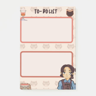 To-do list post-it block