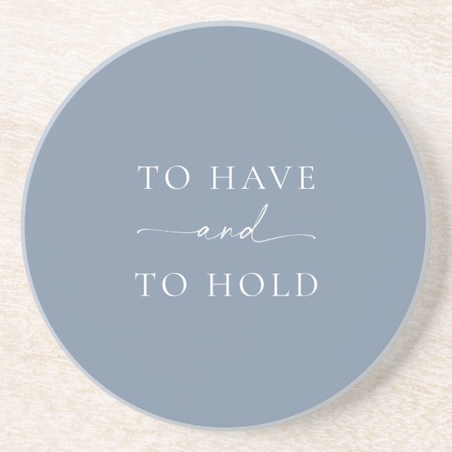 “To Have and To Hold” Wedding  Underlägg (Framsidan)