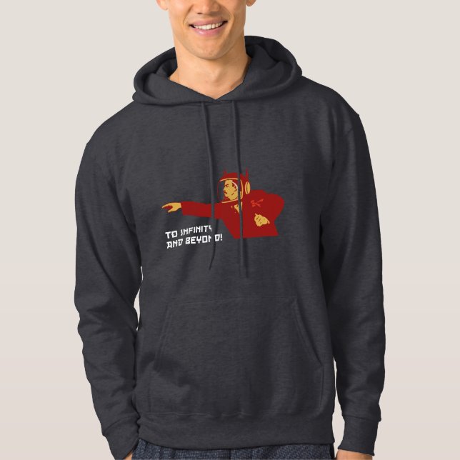 To infinity and bey hoodie (Framsida)