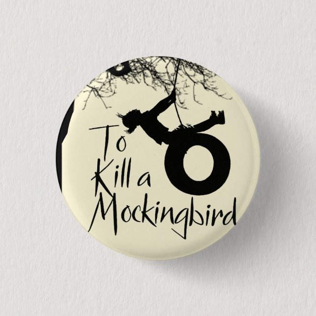 To Kill A Mockingbird Patch Knapp (Framsida)
