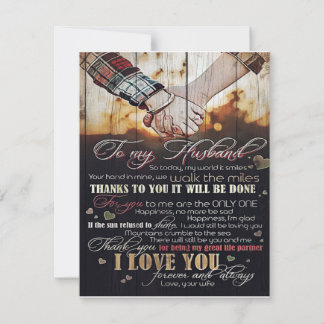 To My Husband Gift | Letter For Him | Inbjudningar