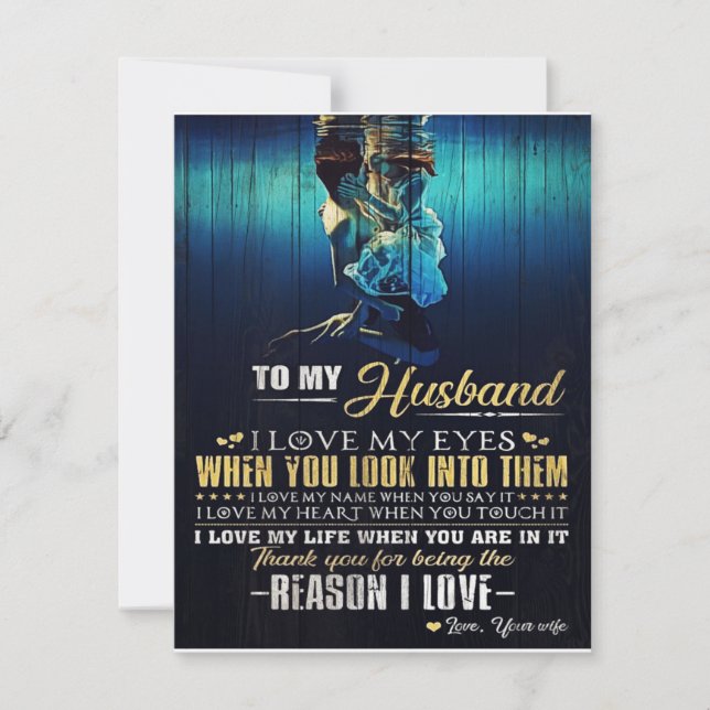 To My Husband | Love Quotes To Father | Inbjudningar (Framsida)