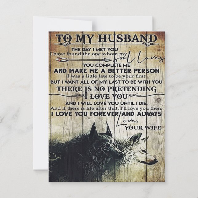 To My Husband | Love Quotes To Husband| Inbjudningar (Framsida)