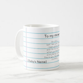 To My Mommy for First Mother's day personalized Kaffemugg