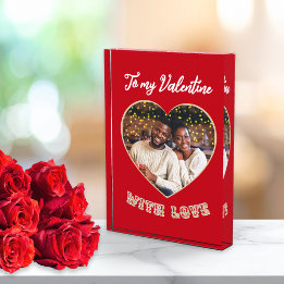 To My Valentine Red Heart Custom