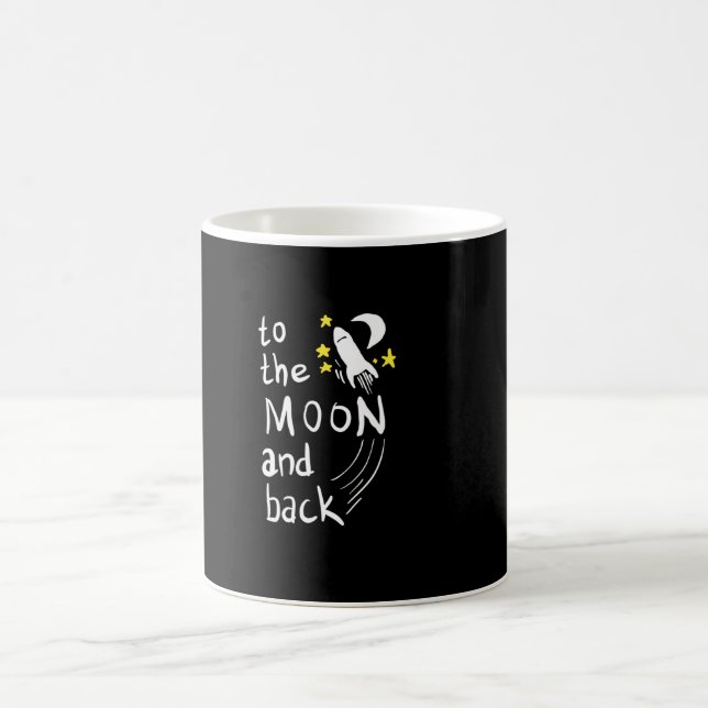 To the moon and back kaffemugg (Center)