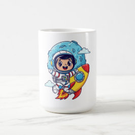To the moon kaffemugg