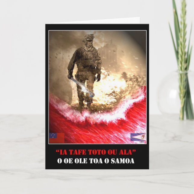 Toa-nolla Samoa Kort (Framsida)