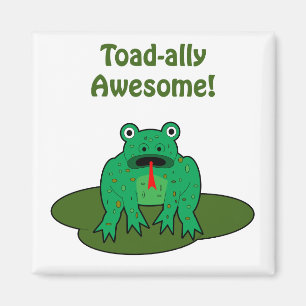 Toad-ally Fantastisk Magnet