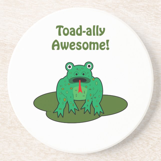 Toad-ally Fantastisk Underlägg (Framsidan)