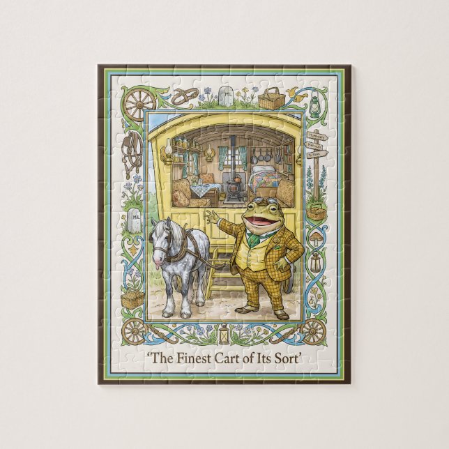 Toad av Toad Hall På väg Pussel (Vertikal)