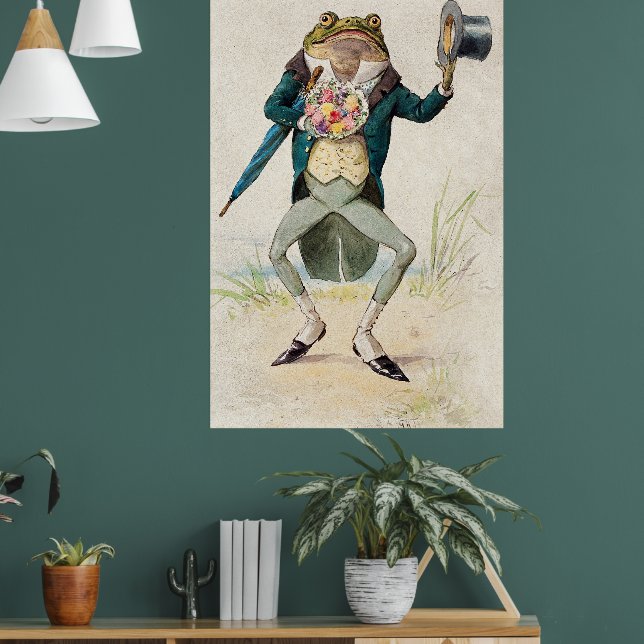 Toad Drawing Poster (Vardagsrum 1)