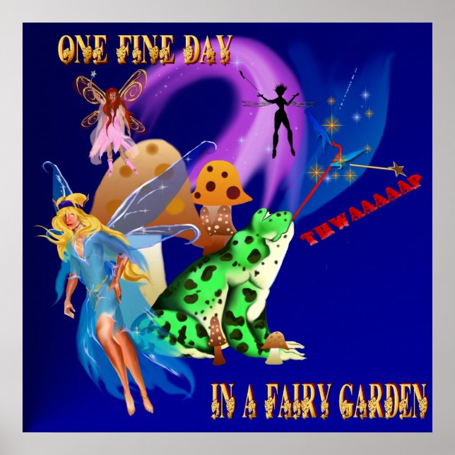 Toad Eats Fairy Poster (Framsidan)