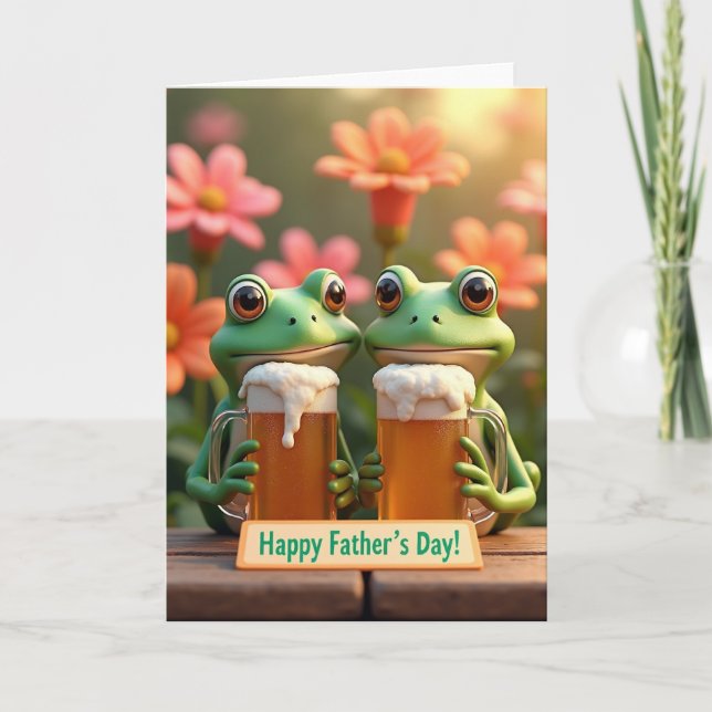 Toad Fathers Day Brew Kort (Framsida)