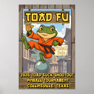 Toad Fu - Toad Suck Shoot Out 2026 Affisch