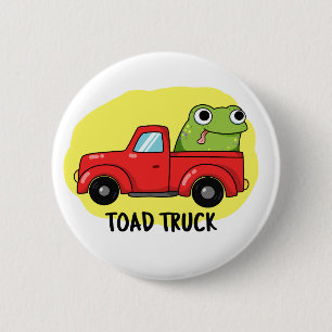 Toad Lastbil Funny Tow Lastbil Pun Knapp