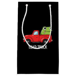 Toad Lastbil Funny Tow Lastbil Pun Mörk BG