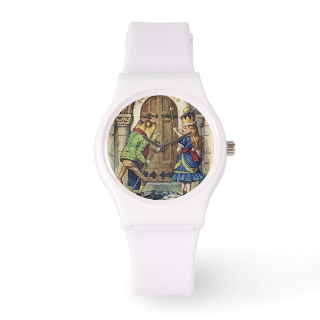 Toad och Alice i Wonderland Armbandsur (Framsida)