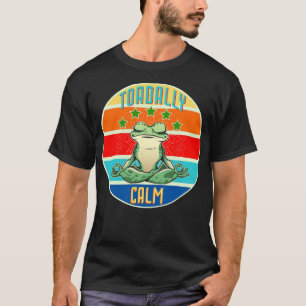 Toad och Frog Humor Lugn 1 T Shirt