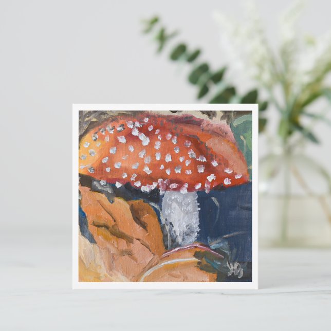 Toad Stool Kort (Stående Fram)