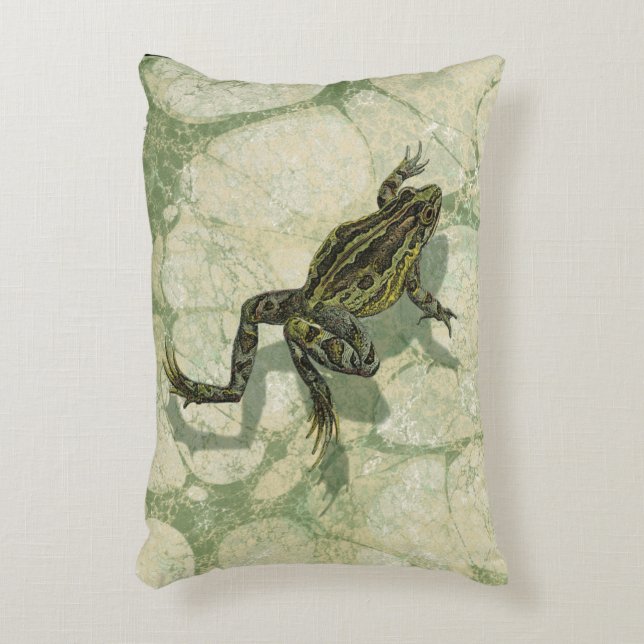Toad Swon i Vatten Prydnadskudde (Framsidan(Vertikal))