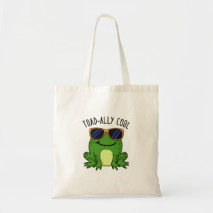 Toadally Coola Funny Toad Pun Tygkasse