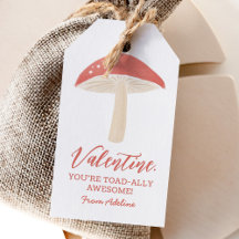 Toadally Fantastisk Mushroom Kids Valentines day