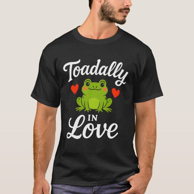Toadally In Love T-Shirt (Framsida)