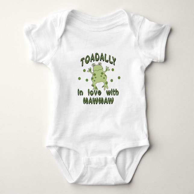 TOADALLY Kärlek MawMaw Frog T-shirt (Framsida)