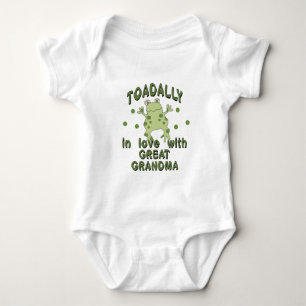 TOADALLY Kärlek Underbar Grandma Frog Tee Shirt