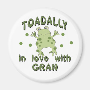 TOADALLY-kärlekGran groda Magnet