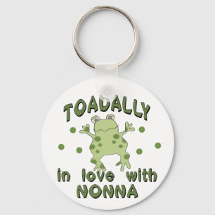 TOADALLY-kärlekNonna groda Nyckelring