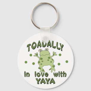 TOADALLY-kärlekYaYa groda Nyckelring