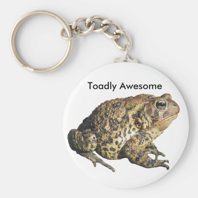 Toadly Fantastisk Toad Nyckelring (Framsidan)