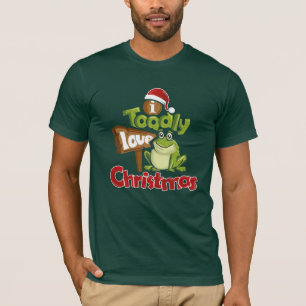 Toadly Kärlek jultomten Secret Santa Gift T Shirt