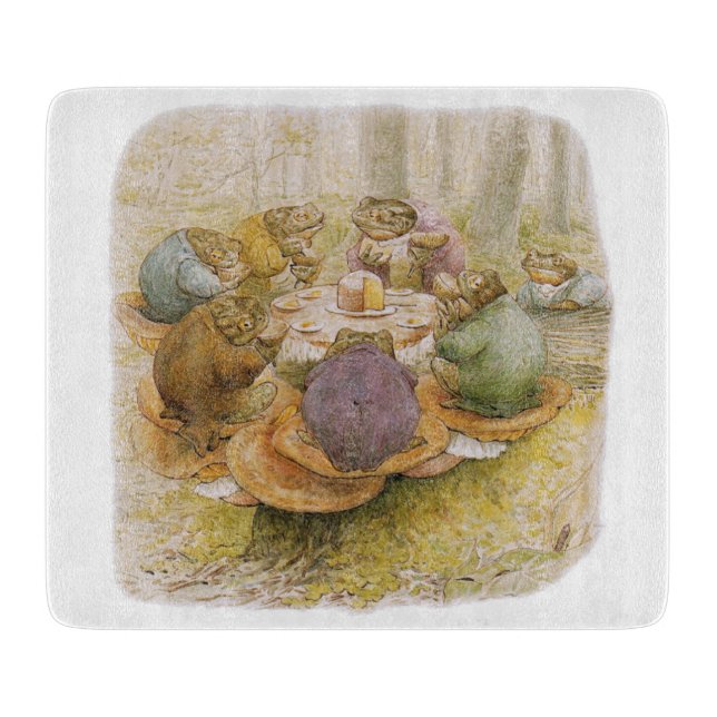 Toads'Tea Party (av Beatrix Potter) (Framsidan)