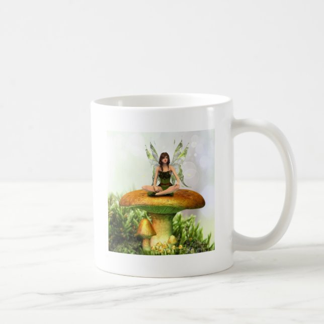 Toadstool Fairy Kaffemugg (Höger)