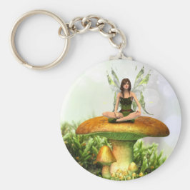 Toadstool Fairy Nyckelring