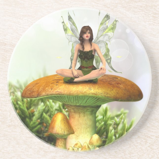 Toadstool Fairy Underlägg (Framsidan)