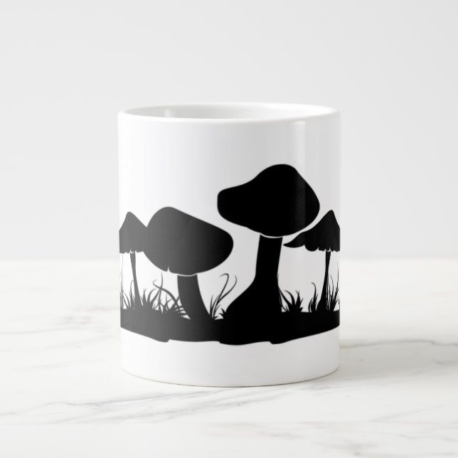 Toadstool Mushroom Mugg Jumbo Mugg (Framsidan)