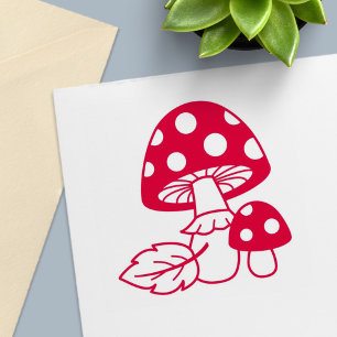 Toadstool MushRums Självfärgande Stämpel