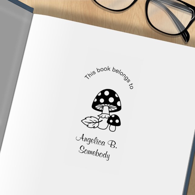 Toadstool MushRumsbokplåt Stämpel (Skapare uppladdad)