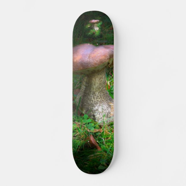 Toadstool/svamp Old School Skateboard Bräda 18 Cm (Framsida)