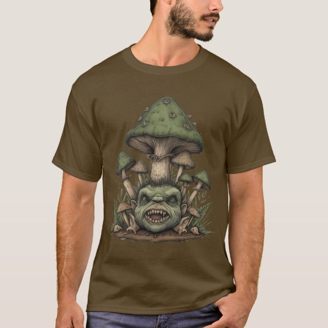 Toadstool Troll T Shirt (Framsida)